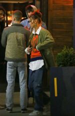BELLA HADID Night Out in New York 09/21/2020