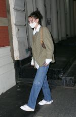 BELLA HADID Night Out in New York 09/21/2020