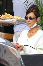 BELLA HADID Out for Lunch at Three Guys in New York 09/24/2020