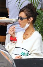 BELLA HADID Out for Lunch at Three Guys in New York 09/24/2020