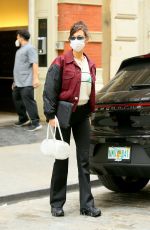BELLA HADID Out in New York 09/24/2020