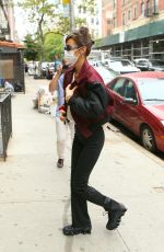 BELLA HADID Out in New York 09/24/2020
