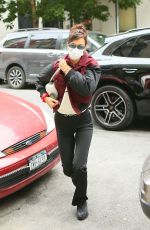 BELLA HADID Out in New York 09/24/2020