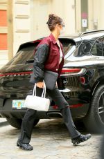 BELLA HADID Out in New York 09/24/2020