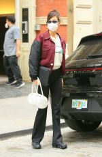 BELLA HADID Out in New York 09/24/2020