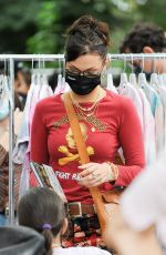 BELLA HADID Shopping at Black Lives Matter Charity Event in New York 09/27/2020