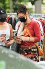 BELLA HADID Shopping at Black Lives Matter Charity Event in New York 09/27/2020