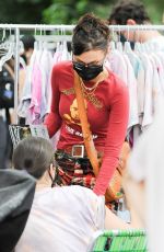 BELLA HADID Shopping at Black Lives Matter Charity Event in New York 09/27/2020