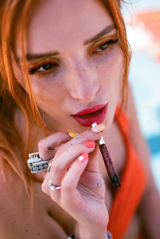 BELLA THORNE at a Photoshoot, August 2020