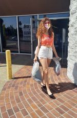BLANCA BLANCO in Denim Shorts Out Shopping in Los Angeles 09/20/2020