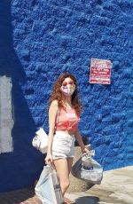 BLANCA BLANCO in Denim Shorts Out Shopping in Los Angeles 09/20/2020