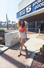 BLANCA BLANCO in Denim Shorts Out Shopping in Los Angeles 09/20/2020