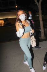 BRIGHTON SHARBINO in Tights Out in Los Angeles 09/23/2020