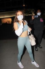 BRIGHTON SHARBINO in Tights Out in Los Angeles 09/23/2020