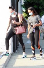 BRITT STEWART Leaves a Dance Studio in Los angeles 09/27/2020