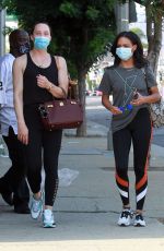BRITT STEWART Leaves a Dance Studio in Los angeles 09/27/2020