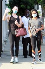 BRITT STEWART Leaves a Dance Studio in Los angeles 09/27/2020