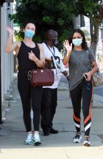 BRITT STEWART Leaves a Dance Studio in Los angeles 09/27/2020