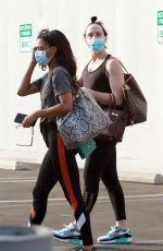 BRITT STEWART Leaves a Dance Studio in Los angeles 09/27/2020