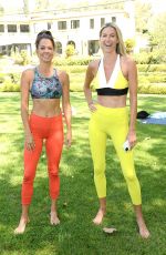 BROOKE BURKE at Her Bi-weekly Booty Burn Class in Her Backyard 08/28/2020