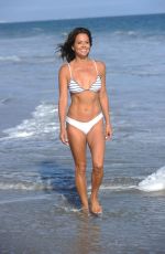 BROOKE BURKE in Bikini Filming Her Body App in Malibu 08/10/2020