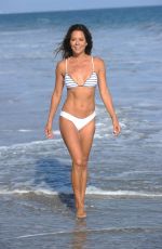 BROOKE BURKE in Bikini Filming Her Body App in Malibu 08/10/2020