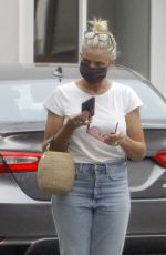 CAMERON DIAZ in Denim Out in Los Angeles 09/14/2020