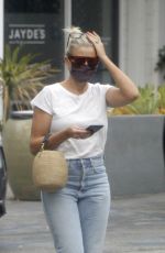 CAMERON DIAZ in Denim Out in Los Angeles 09/14/2020