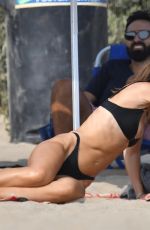 CAMILA COELHO in Bikini Playing Volleyball at a Beach in Santa Monica 09/26/2020
