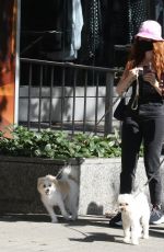 CAMILA MENDES and MADELAINE PETSCH Out with Their Dogs in Vancouver 09/06/2020