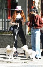 CAMILA MENDES and MADELAINE PETSCH Out with Their Dogs in Vancouver 09/06/2020