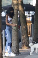 CAMILA MENDES Out with Her Dog in Vancouver 09/11/2020