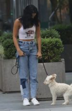 CAMILA MENDES Out with Her Dog in Vancouver 09/11/2020