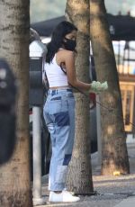 CAMILA MENDES Out with Her Dog in Vancouver 09/11/2020