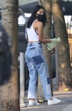 CAMILA MENDES Out with Her Dog in Vancouver 09/11/2020