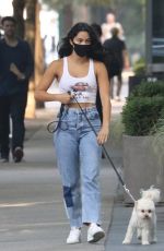 CAMILA MENDES Out with Her Dog in Vancouver 09/11/2020
