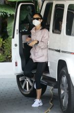 CARA SANTANA Arrives at Argyle Hotel in West Hollywood 09/02/2020