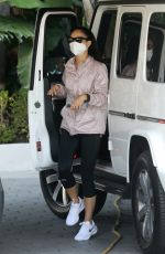 CARA SANTANA Arrives at Argyle Hotel in West Hollywood 09/02/2020