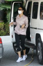 CARA SANTANA Arrives at Argyle Hotel in West Hollywood 09/02/2020