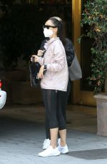 CARA SANTANA Arrives at Argyle Hotel in West Hollywood 09/02/2020
