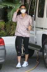 CARA SANTANA Arrives at Argyle Hotel in West Hollywood 09/02/2020