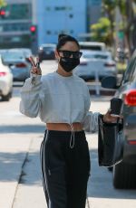 CARA SANTANA Out for Morning Coffee in West Hollywood 09/01/2020