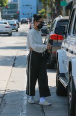 CARA SANTANA Out for Morning Coffee in West Hollywood 09/01/2020
