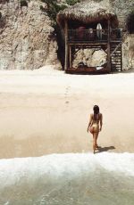 CARMELLA ROSE in Bikini at a Photoshoot on the Beach, 2020