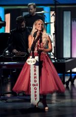 CARRIE UNDERWOOD Performs at 55th Academy of Country Music Awards at Grand Ole Opry in Nashville 09/13/2020