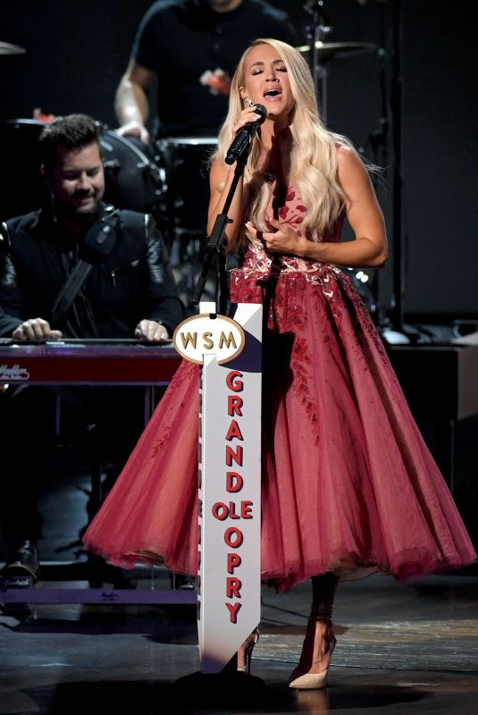 CARRIE UNDERWOOD Performs at 55th Academy of Country Music Awards at Grand Ole Opry in Nashville 09/13/2020