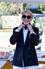CATE BLANCHET Arrrives at Hotel Excelsior in Venice 09/01/2020