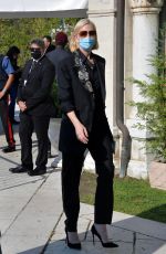 CATE BLANCHETT Arrives at Hotel Excelsior in Venice 09/07/2020