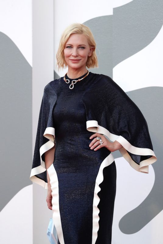 CATE BLANCHETT at 77th Venice Film Festival Opening Ceremony 09/02/2020