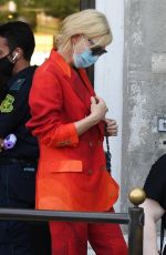 CATE BLANCHETT Leaves Her Hotel in Venice 09/05/2020